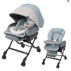 【極美品】コンビ ネムリラ オートスウィング ハイローチェア