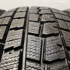 走行短め DUNLOP WINTER MAXX WM01 185/70R14 14インチ スタッドレス 4