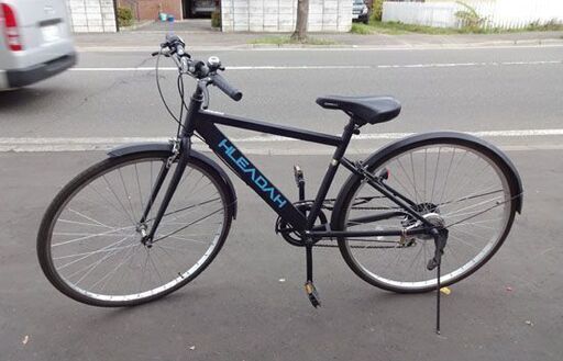 COVENTRY シティーサイクル 27インチ 6段変速 鍵付き ブラック 自転車