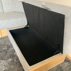 2人掛けソファー 二人掛けソファー 収納 リクライニング