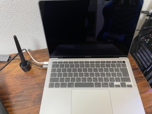 【極値下げ！】シルバー MacBook Air 2020 8GB 256GB M1チップ （引き取り限定）