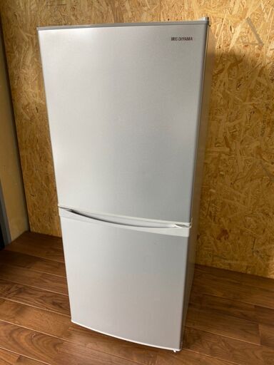 【IRIS OHYAMA】アイリスオーヤマ ノンフロン 冷凍冷蔵庫 容量142L 冷凍室52L 冷蔵室90L IRSD-14A 2020年製.