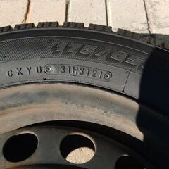 トヨタ純正スチールスタッドレス4本セット