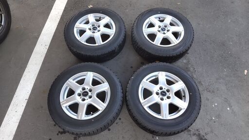 スタッドレスタイヤ ブリザック VRX 195/65R15 2018年製 ホイール付4本