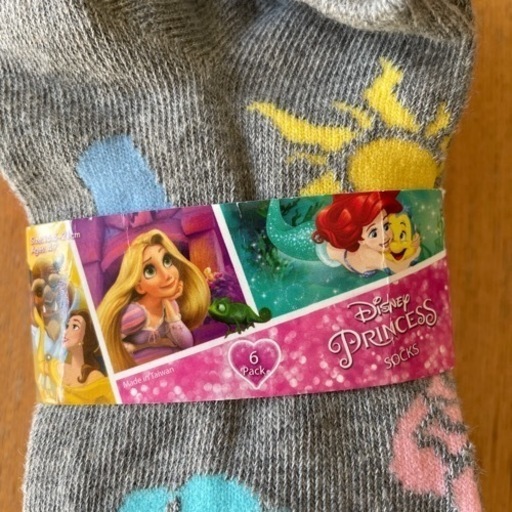 ディズニープリンセスキッズソックス6足セット ポニョ 八田のキッズ用品 子供用ファッション小物 の中古あげます 譲ります ジモティーで不用品の処分
