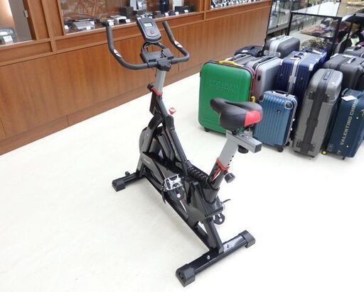千歳市/恵庭市 10kgホイール スピニングバイク CY-S703 無段階負荷調整 フィットネスバイク 健康器具 トレーニング