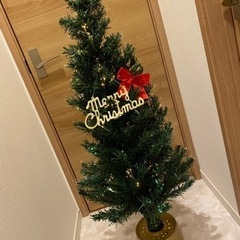 【クリスマスツリー 120cm】トイザらス　光ファイバー電飾付き