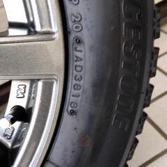 ブリヂストンスタッドレスタイヤ(アルミ付)4本セット