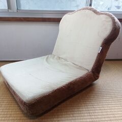 【現地取引】食パンの座椅子500円♪♪ 低反発 リクライニング ...