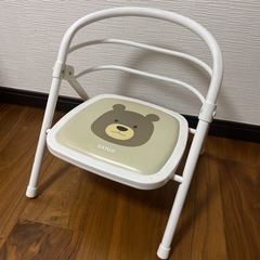 超美品 KATOJI 豆椅子 ベビーチェア 折り畳みチェア