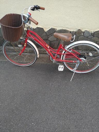 女のコ用ミヤタ自転車 (ちぇけ) 西大路の自転車の中古あげます・譲り
