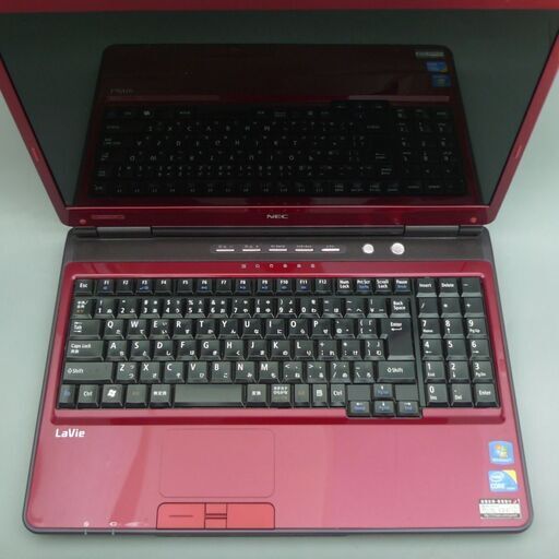 即使用可能 レッド 赤 ノートパソコン 中古良品 16型ワイド NEC 即使用可能 レッド 赤 ノートパソコン 中古良品 16型ワイド NEC