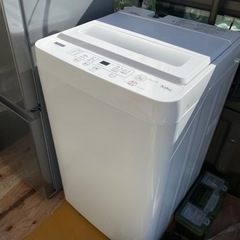 値引き可！　洗濯機　8月購入品で使用回数極少！