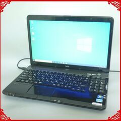 新品爆速SSD ブラック ノートパソコン 中古良品 15.6型 NEC PC
