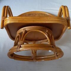 (決まりました)木製の回転座椅子