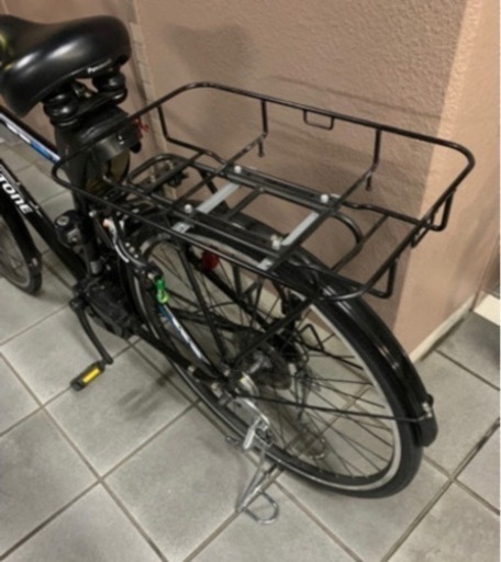 BRIDGESTONE ブリヂストン TB2e 黒 ブラック 配達特化カスタム 電動自転車