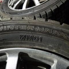スタッドレス13インチ　ダンロップウインターマックス155/65r13 スタッドレスタイヤ高年式2019年製