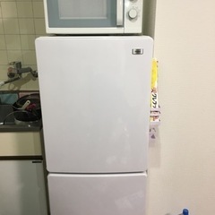 【ネット決済】2017年製冷蔵庫・2018年製レンジ