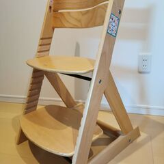 【交渉中】【出品①】チャイルドチェア　木製　子供用椅子
