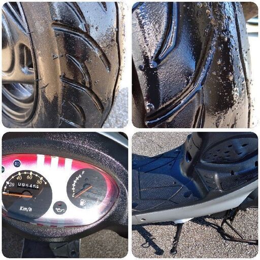 とても良いエンジン。 2017年モデル。 SYM（Xpro）(風)。 バイクは高速