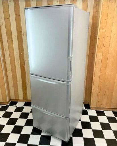 美品 冷蔵庫 SHARP SJ-W352E-S 2020年製 シルバー 350L どっちでもドア