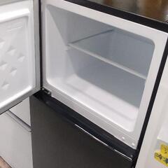 マクスゼン 2ドア 冷凍 冷蔵庫 右開き 118L JR118ML01GM ガンメタリック41311