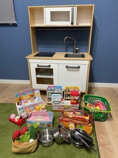 IKEA おままごと キッチン アイス レジ フルセット おまけ多数