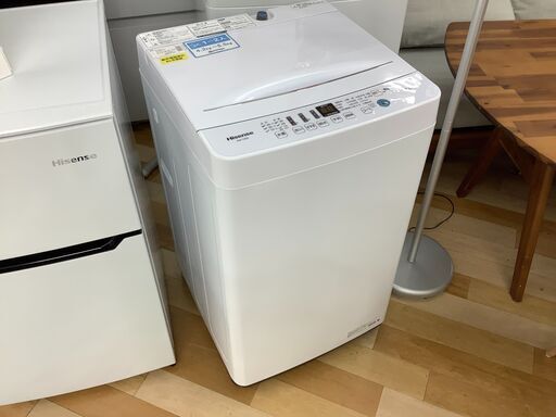 未使用品！６ヶ月保証付き！Hisense 全自動洗濯機【トレファク岸和田店】