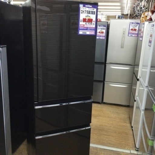 ＃K-17【ご来店いただける方限定】MITUBISHIの3ドア冷凍冷蔵庫です