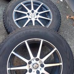 CX-5 CX-8 スタッドレスタイヤ　ホイールセット　225/65R17 ヨコハマ　iceguard　SUV