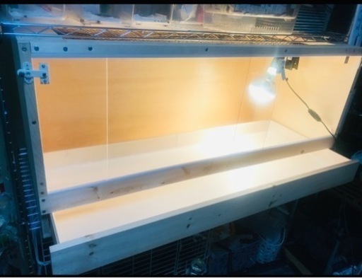 引き取り限定　自作　爬虫類ケージ　引き出し仕様 drawer_01.jpg
