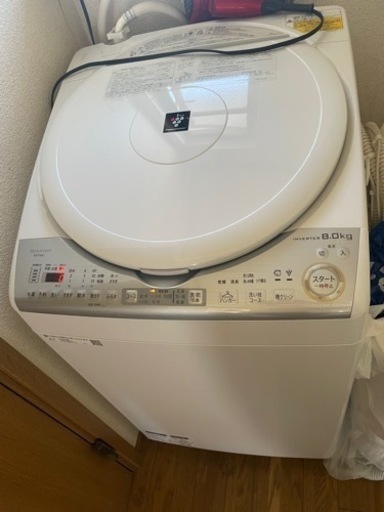 SHARP 乾燥機付き洗濯機　8キロ