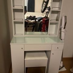 【最終値下げ】ニトリ　ドレッサー　化粧台 最終値下げ】ニトリ ドレッサー 化粧台 - メルカリ