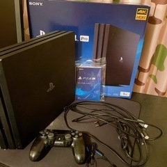 PS4pro 1TB 動作確認済み フルセット 箱付き
