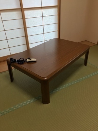 平面パネルヒーター付き「家具調和風こたつ」