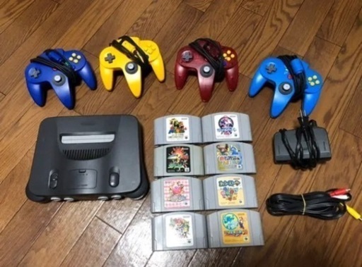 【引渡者決定】Nintendo 旧世代ゲーム機本体 NINTENDO 64