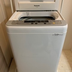 決まりました　[中古] パナソニック 全自動洗濯機 5kg 20...