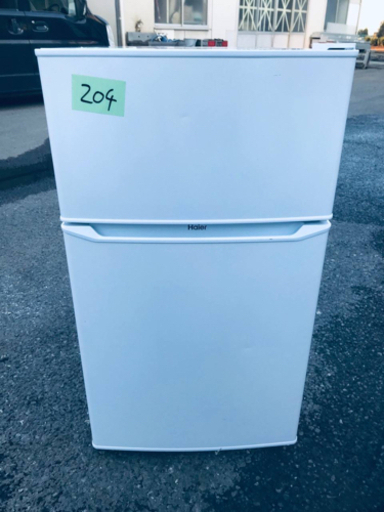 ✨2019年製✨204番 Haier✨冷凍冷蔵庫✨JR-N85C‼️
