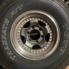 値下げ　31X10.5R15 トーヨー　トランパス　オールテレーン　6穴　139.7
