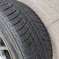 冬用タイヤ　ホイルつき　4本　195/65R15　5×100