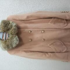【ネット決済】冬用 サーモンピンク色 コート