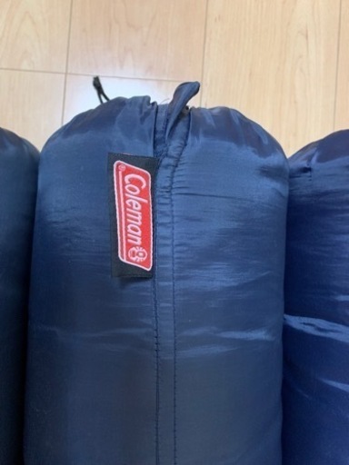 コールマン 寝袋 パフォーマーC5 ネイビー 【使用可能温度0度】値下げします❗️
