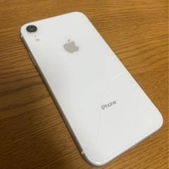 iPhone XR 128GB ホワイト SIMロック解除済