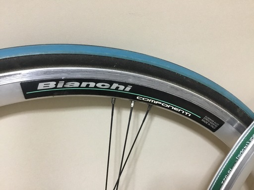 良品＞Bianchi・ビアンキ・前後ホイール・SGHEZ・10速スプロケ付き