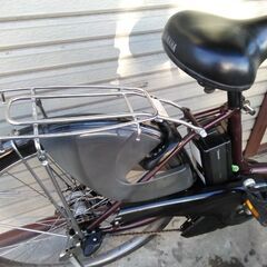 ヤマハ 電動自転車 PAS NATURA PM24NL 24インチ ブラウン 美品 配送無料