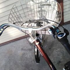 ヤマハ 電動自転車 PAS NATURA PM24NL 24インチ ブラウン 美品 配送無料
