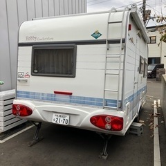 キャンピングトレーラー　hobby 牽引免許不要❗️-新年未使用 tandey福袋 抜き取りなし