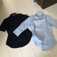 【ネット決済】スーツ2枚シャツ2枚
