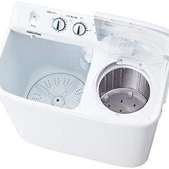 ２０２１年製ハイアール　二槽式洗濯機5.5kg ホワイト [洗濯...