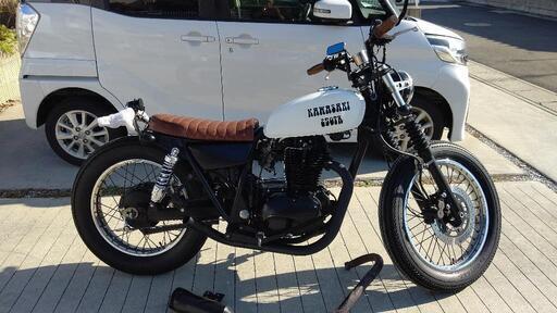 値下げ‼️ネット決算じゃなくても大丈夫ですkawasaki TR250 カスタム